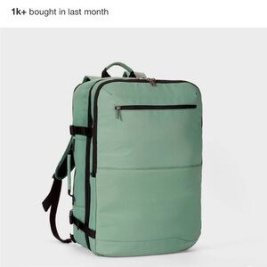 Mint Green Travel Backpack